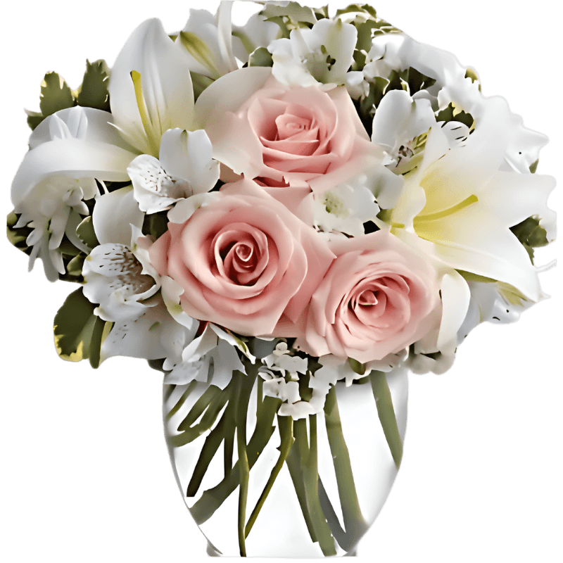 White Roses & Lilies North Haledon NJ