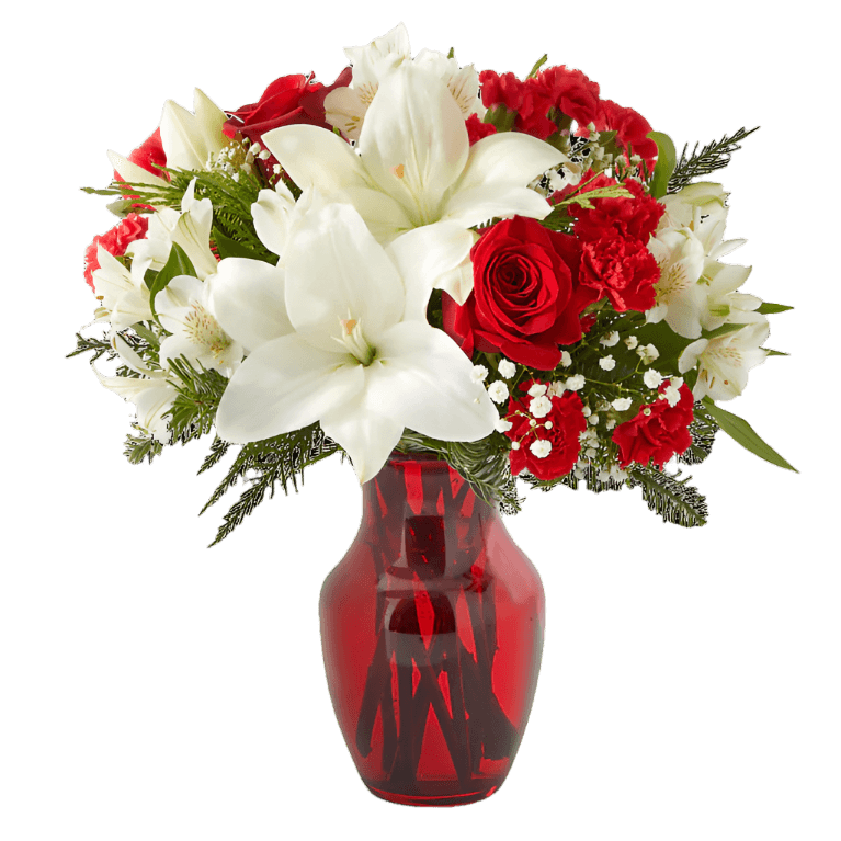 Holiday Flower Arrangement - Tis The Season