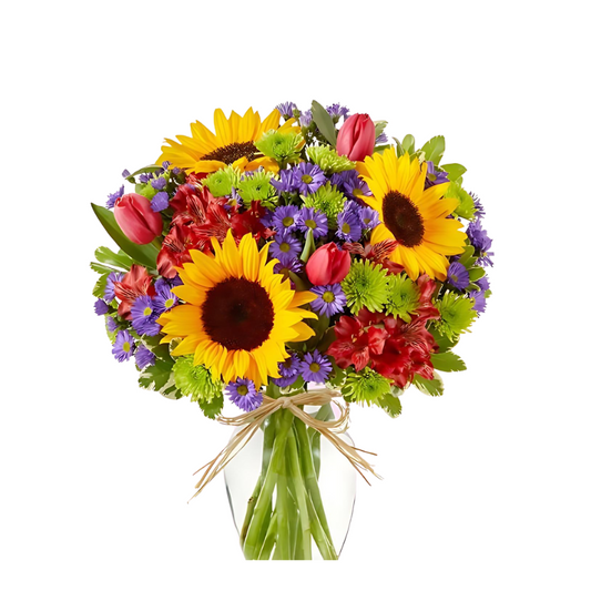 Utopian Sunflower Garden